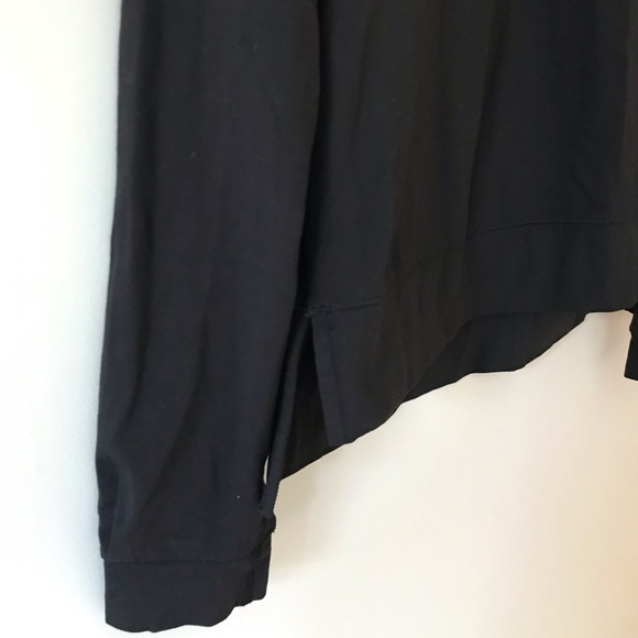🌵SOLD🌵Lululemon Black Long Sleeve Top 6 Zipper - Picture 3 of 8